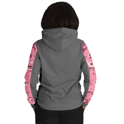 Armor of God - Pink and Gray Camo Premium Hoodie - Sacred Stylz