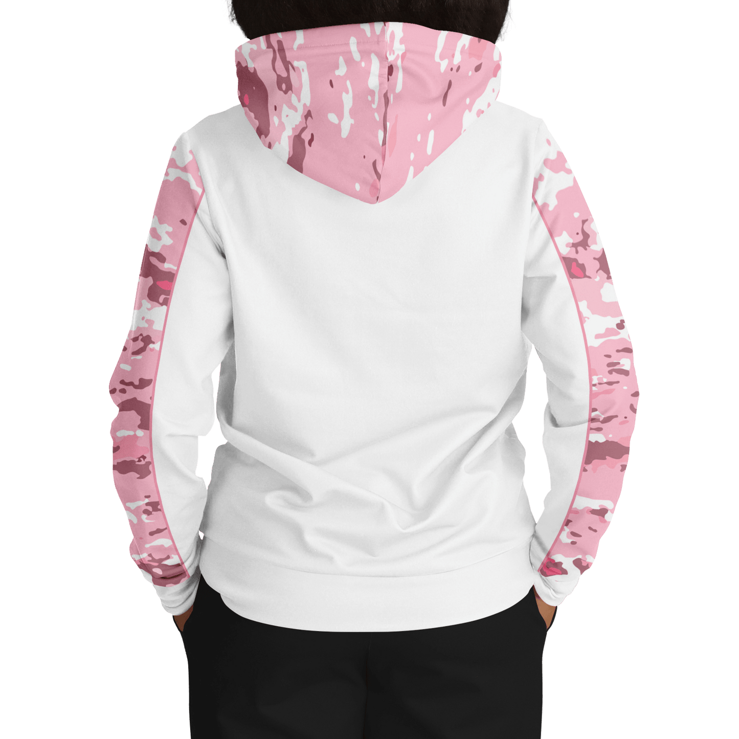 Armor of God - Pink and White Camo Premium Hoodie - Sacred Stylz