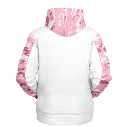 Armor of God - Pink and White Camo Premium Hoodie - Sacred Stylz