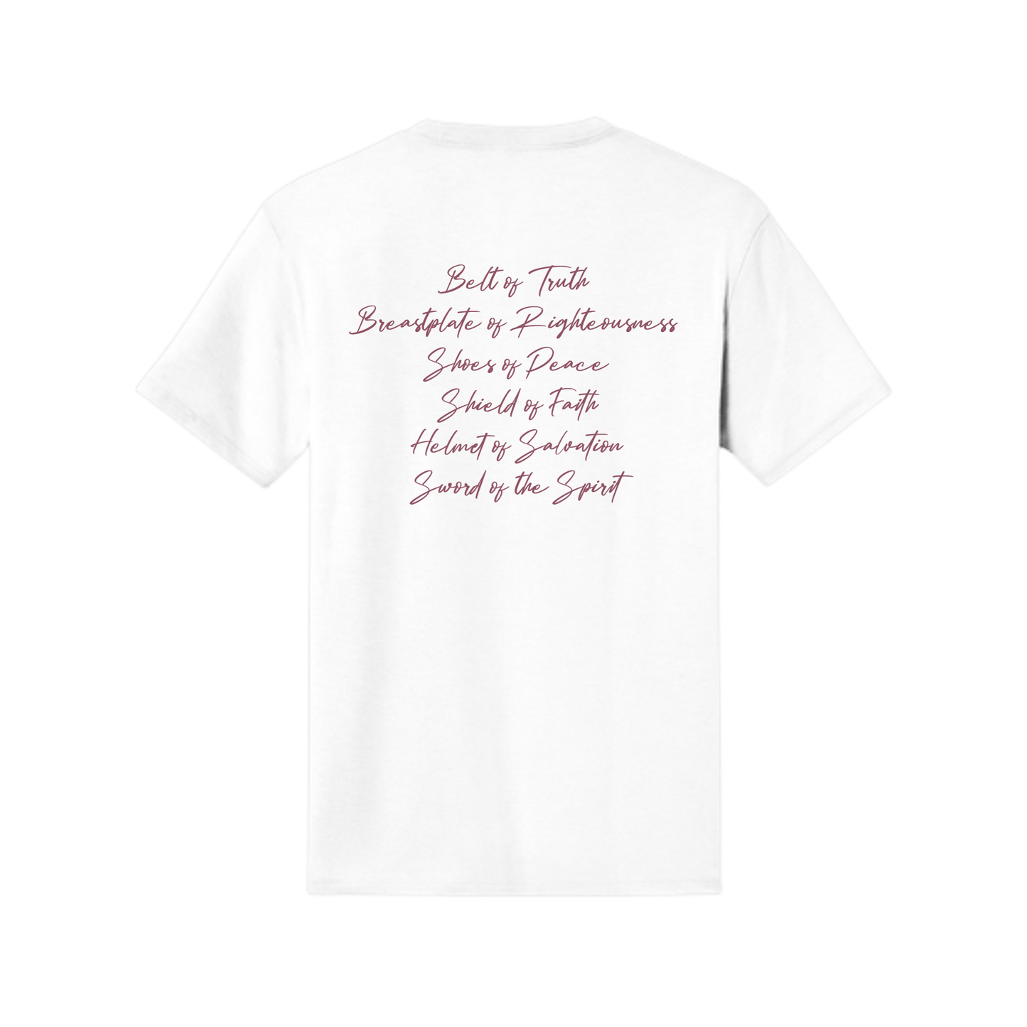Armor of God – Pink Camo Collection – Tri - Blend Tee (Carnation Pink / Heathered Gray / White) - Sacred Stylz