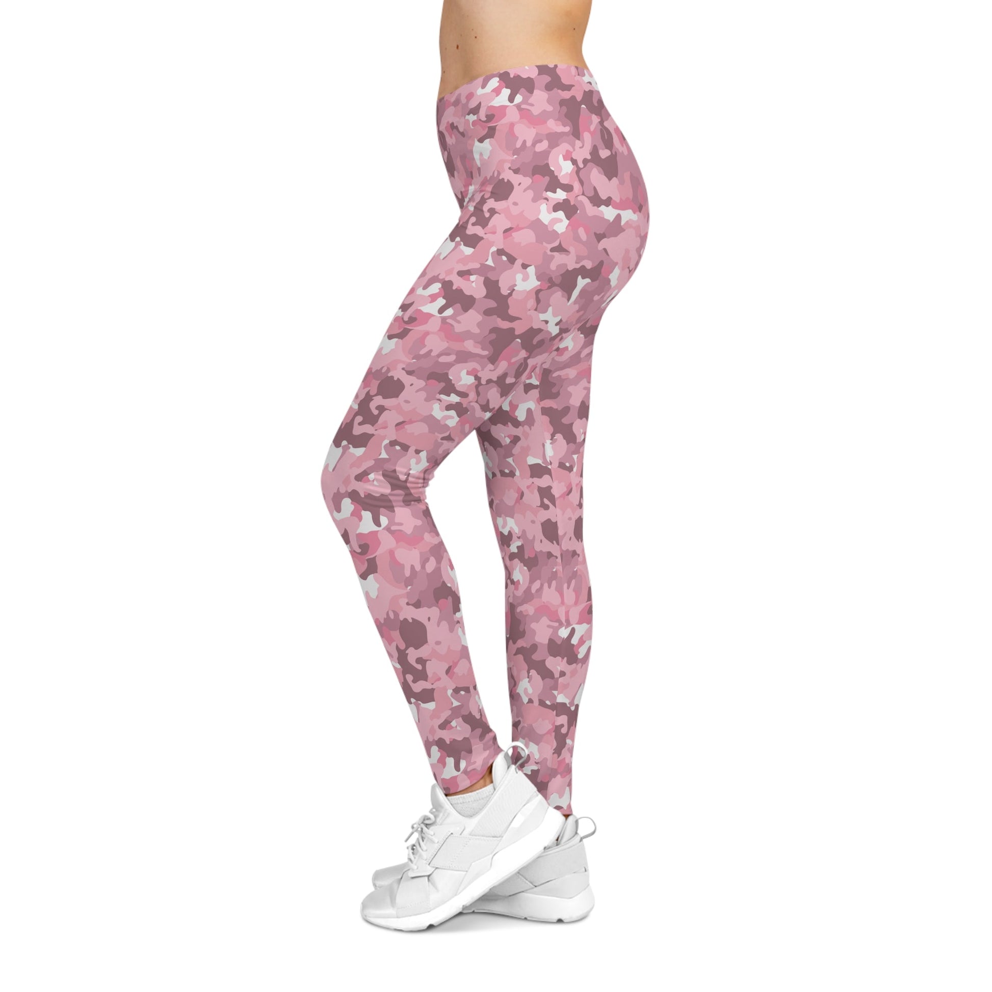 Armor of God - Pink Camo Leggings - Sacred Stylz
