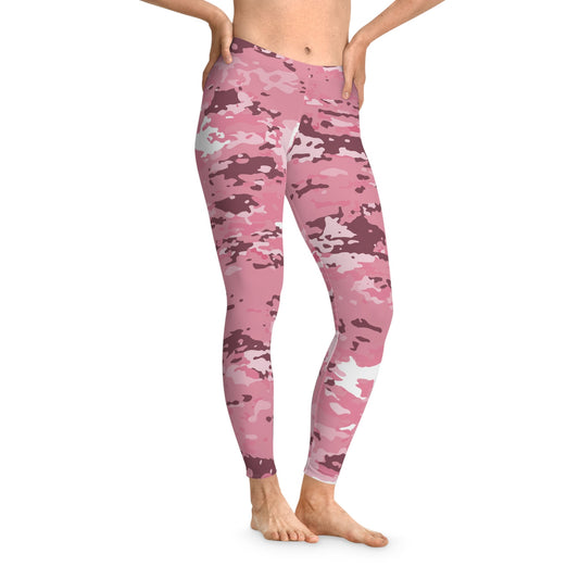 Armor of God - Pink Camo Leggings - Sacred Stylz