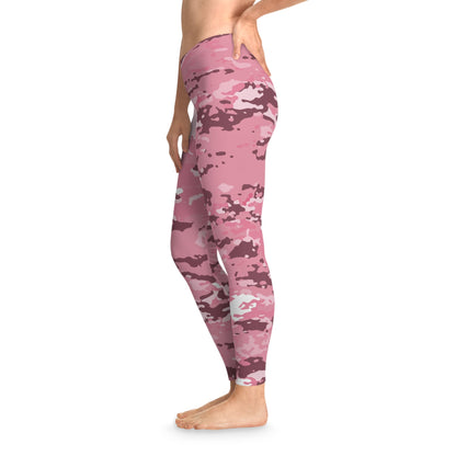 Armor of God - Pink Camo Leggings - Sacred Stylz