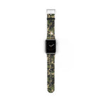 Armor Up Camo Watch Band for Apple Watch 38 - 41/42 - 45 - Green | Faux Leather - Sacred Stylz