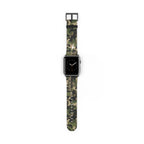 Armor Up Camo Watch Band for Apple Watch 38 - 41/42 - 45 - Green | Faux Leather - Sacred Stylz
