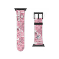 Armor Up Camo Watch Band for Apple Watch 38 - 41/42 - 45 - Pink | Faux Leather - Sacred Stylz