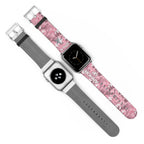 Armor Up Camo Watch Band for Apple Watch 38 - 41/42 - 45 - Pink | Faux Leather - Sacred Stylz