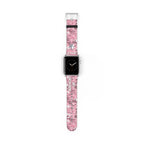 Armor Up Camo Watch Band for Apple Watch 38 - 41/42 - 45 - Pink | Faux Leather - Sacred Stylz