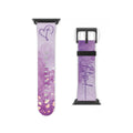 Blessed Watch Band Purple Watercolor for Apple Watch 38 - 41/42 - 45 | Faux Leather - Sacred Stylz