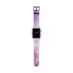 Blessed Watch Band Purple Watercolor for Apple Watch 38-41/42-45 | Faux Leather - Sacred Stylz