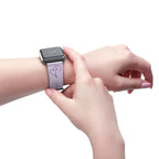 Blessed Watch Band Purple Watercolor for Apple Watch 38-41/42-45 | Faux Leather - Sacred Stylz