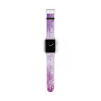 Blessed Watch Band Purple Watercolor for Apple Watch 38 - 41/42 - 45 | Faux Leather - Sacred Stylz