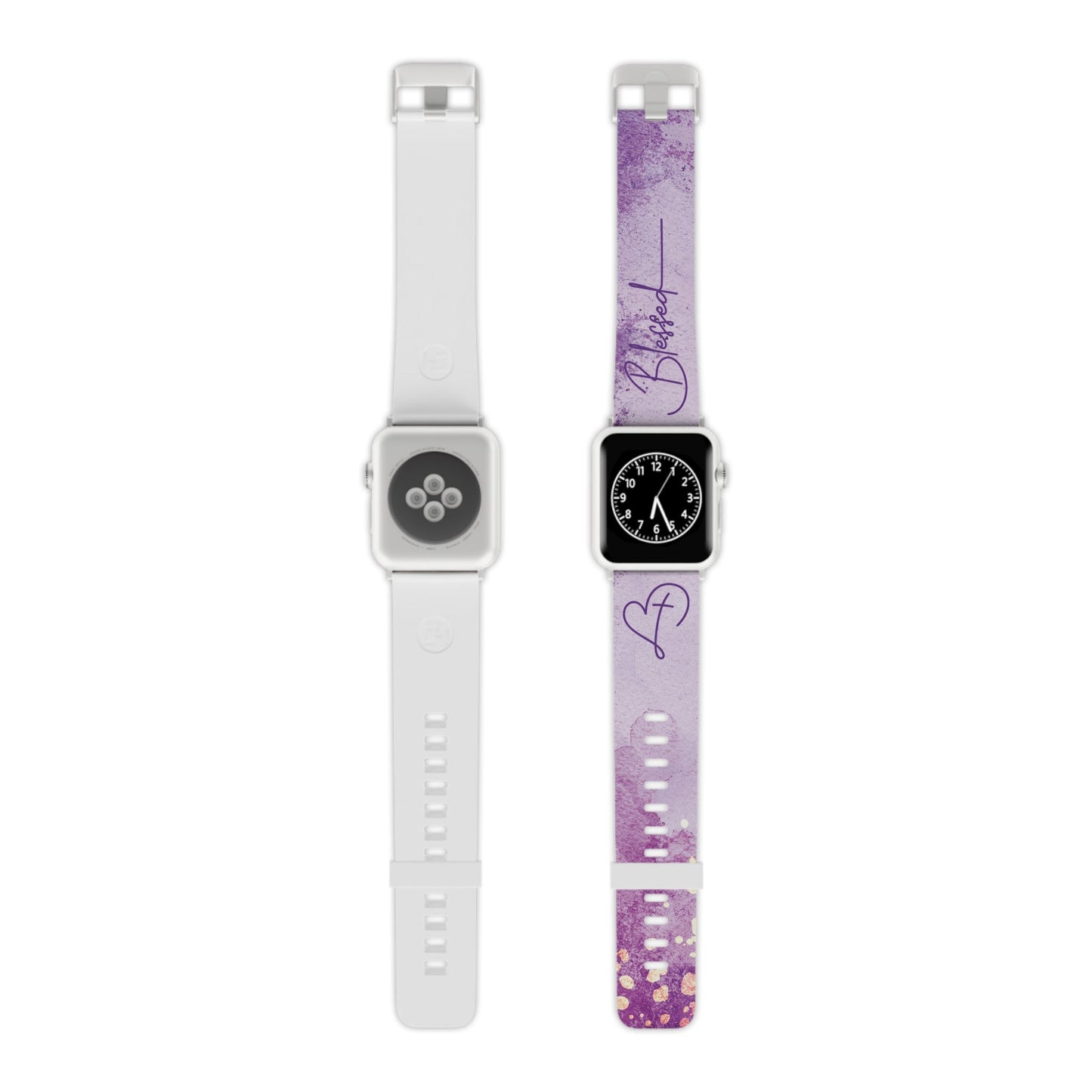 Blessed Watch Band - Purple Watercolor for Apple Watch 38/40/42/44 - Sacred Stylz