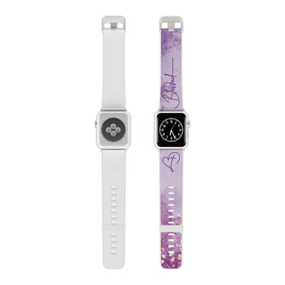 Blessed Watch Band - Purple Watercolor for Apple Watch 38/40/42/44 - Sacred Stylz