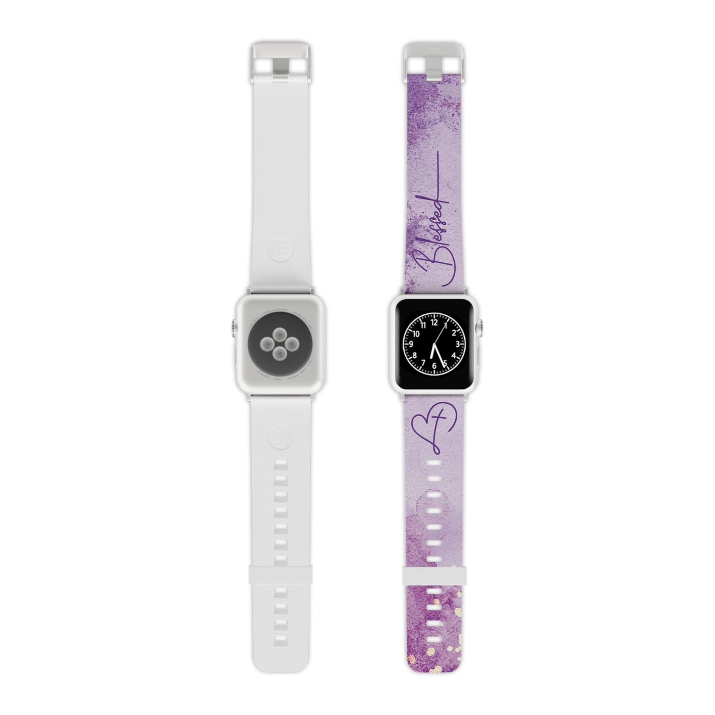 Blessed Watch Band - Purple Watercolor for Apple Watch 38/40/42/44 - Sacred Stylz