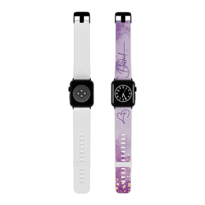 Blessed Watch Band - Purple Watercolor for Apple Watch 38/40/42/44 - Sacred Stylz