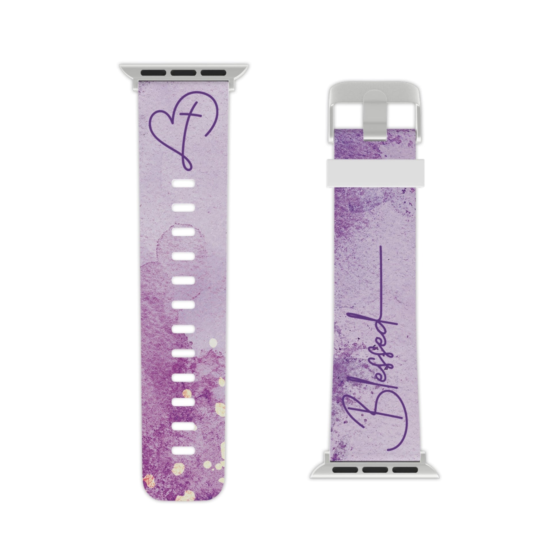 Blessed Watch Band - Purple Watercolor for Apple Watch 38/40/42/44 - Sacred Stylz