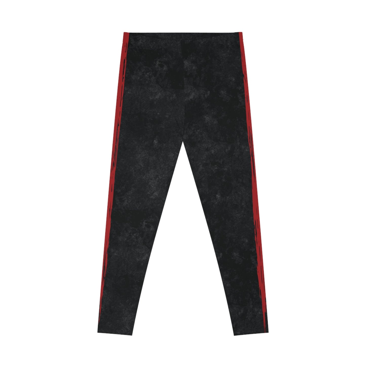 Know Jesus - Black and Red Leggings - Sacred Stylz