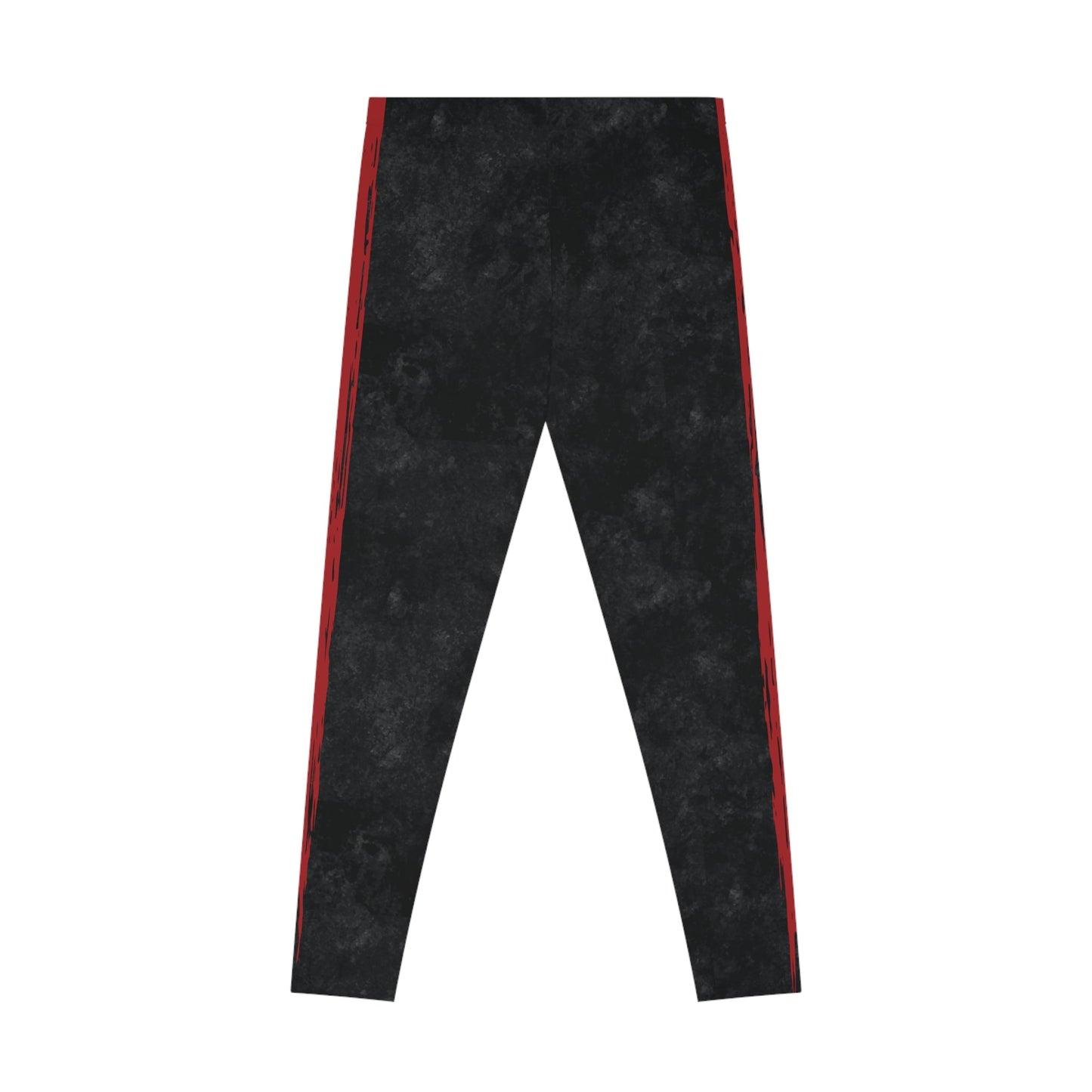 Know Jesus - Black and Red Leggings - Sacred Stylz