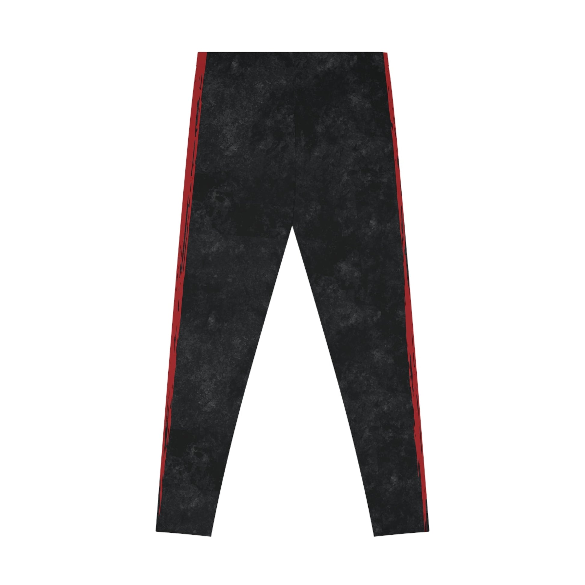 Know Jesus - Black and Red Leggings - Sacred Stylz