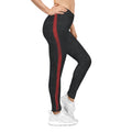 Know Jesus - Red and Black Marbled Leggings - Sacred Stylz