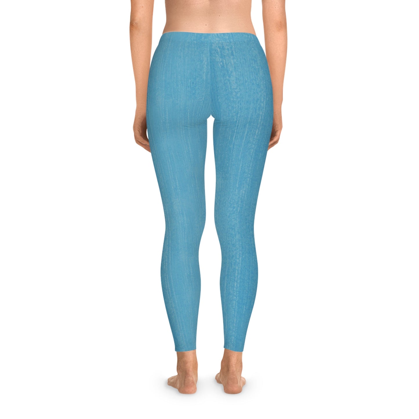 Know Jesus - Turquoise and Purple Leggings - Sacred Stylz