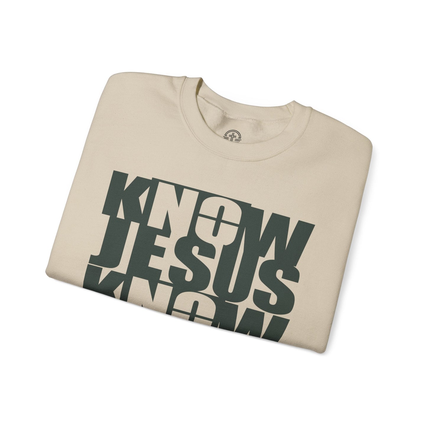 Know/No Jesus, Know/No Peace Sweatshirt - Timeless Tones - 5 Color Options - Sacred Stylz