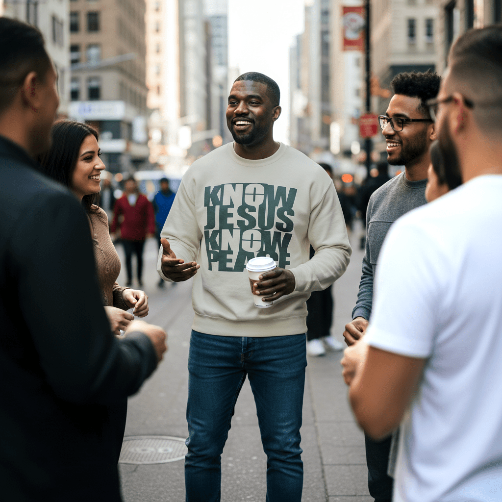 Know/No Jesus, Know/No Peace Sweatshirt - Timeless Tones - 5 Colors - Sacred Stylz