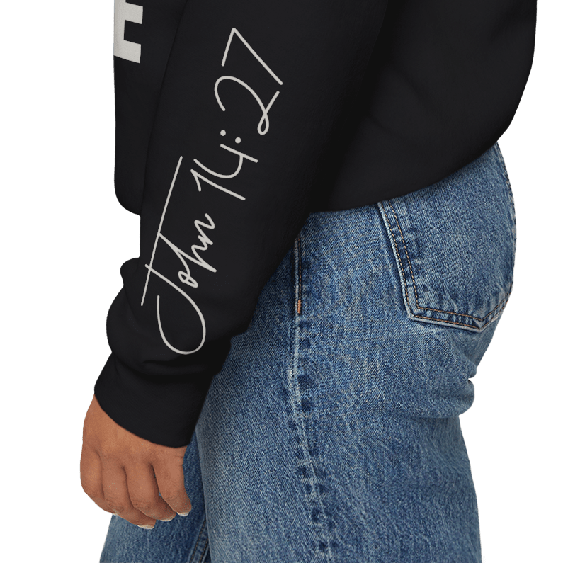 Know/No Jesus, Know/No Peace Sweatshirt - Timeless Tones - 5 Colors - Sacred Stylz
