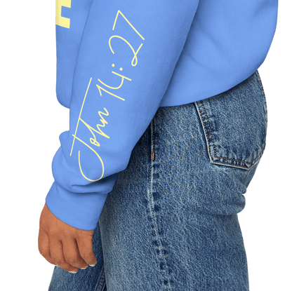 Know/No Jesus, Know/No Peace Sweatshirt - Vibrant Tones - 3 Colors - Sacred Stylz