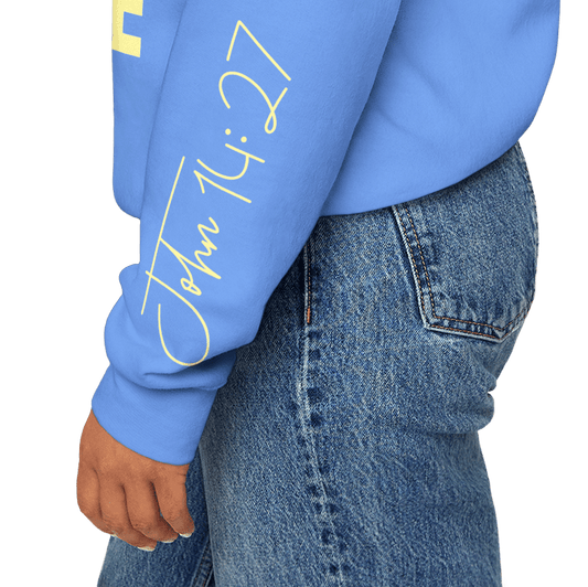 Know/No Jesus, Know/No Peace Sweatshirt - Vibrant Tones - 3 Colors - Sacred Stylz