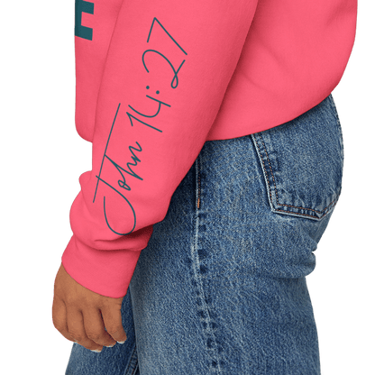 Know/No Jesus, Know/No Peace Sweatshirt - Vibrant Tones - 3 Colors - Sacred Stylz