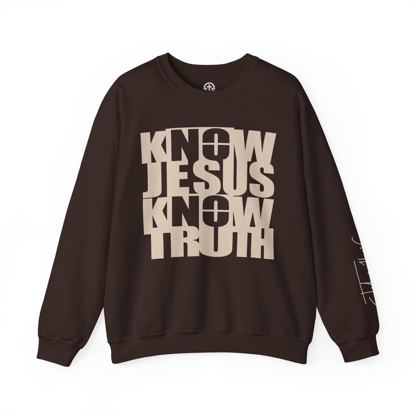Know/No Jesus, Know/No Truth Sweatshirt - Timeless Tones - 5 Color Options - Sacred Stylz