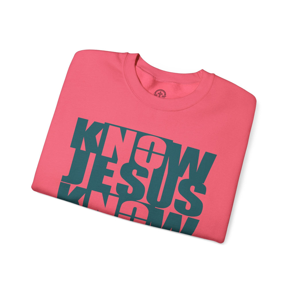 Know/No Jesus, Know/No Truth Sweatshirt - Vibrant Tones - 3 Color Options - Sacred Stylz