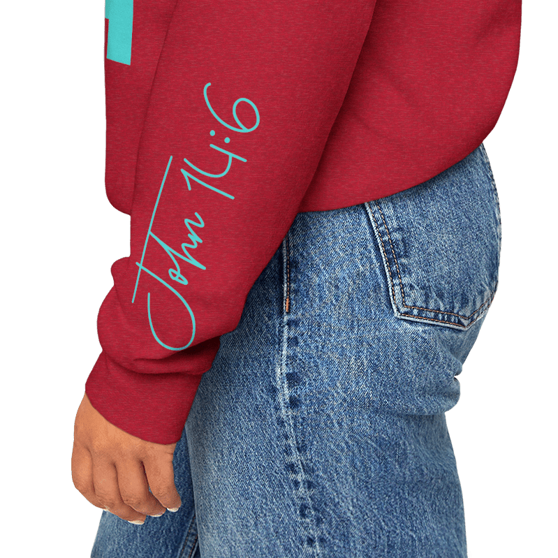 Know/No Jesus, Know/No Truth Sweatshirt - Vibrant Tones - 3 Colors - Sacred Stylz