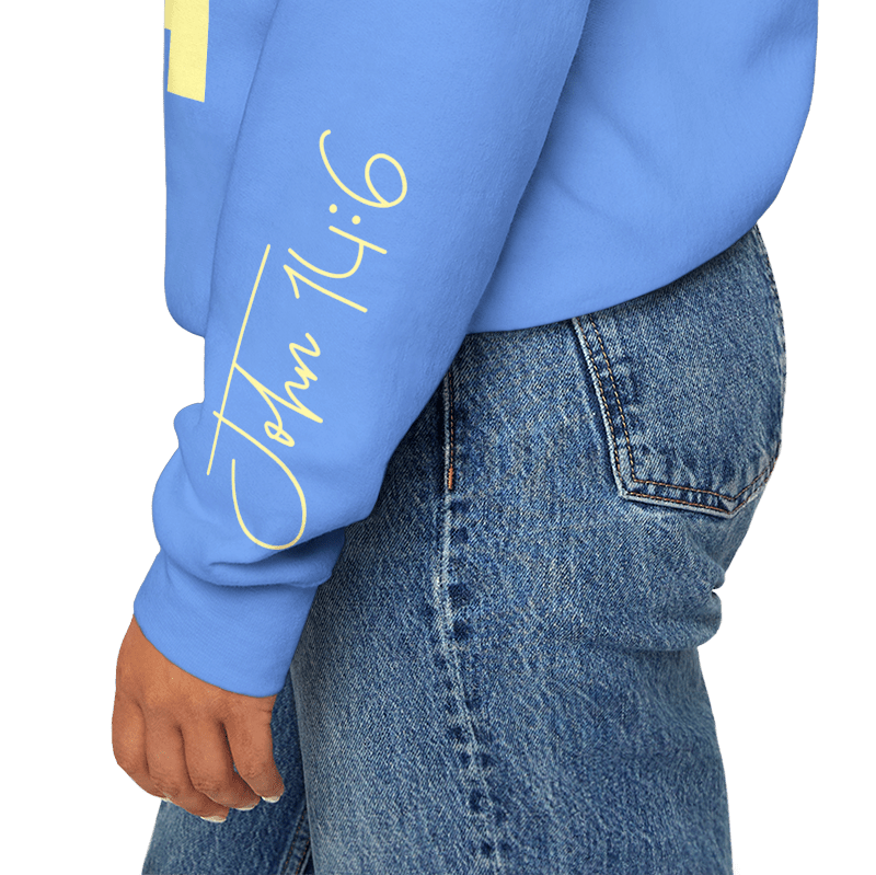 Know/No Jesus, Know/No Truth Sweatshirt - Vibrant Tones - 3 Colors - Sacred Stylz