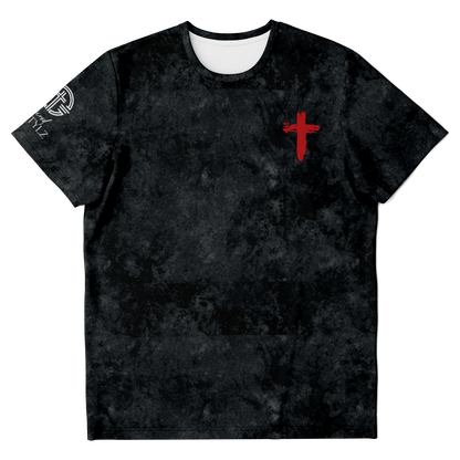 Know/No Jesus-Peace Shirt Black and Red - Sacred Stylz