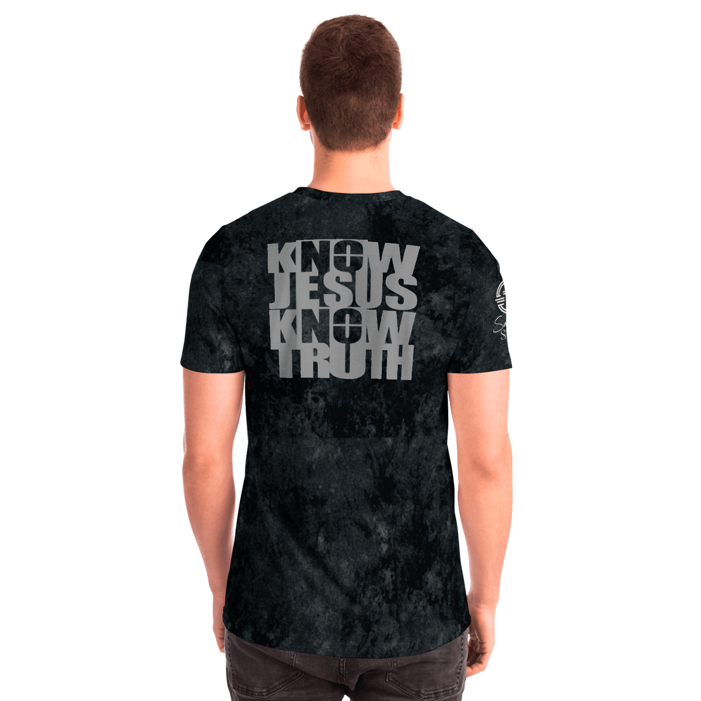 Know/No Jesus-Truth Shirt Black and Gray - Sacred Stylz