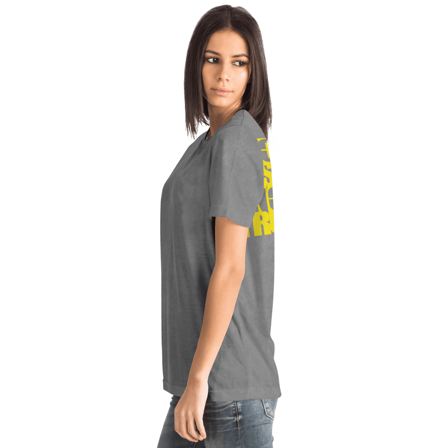 Know/No Jesus-Truth Shirt Gray and Yellow - Sacred Stylz