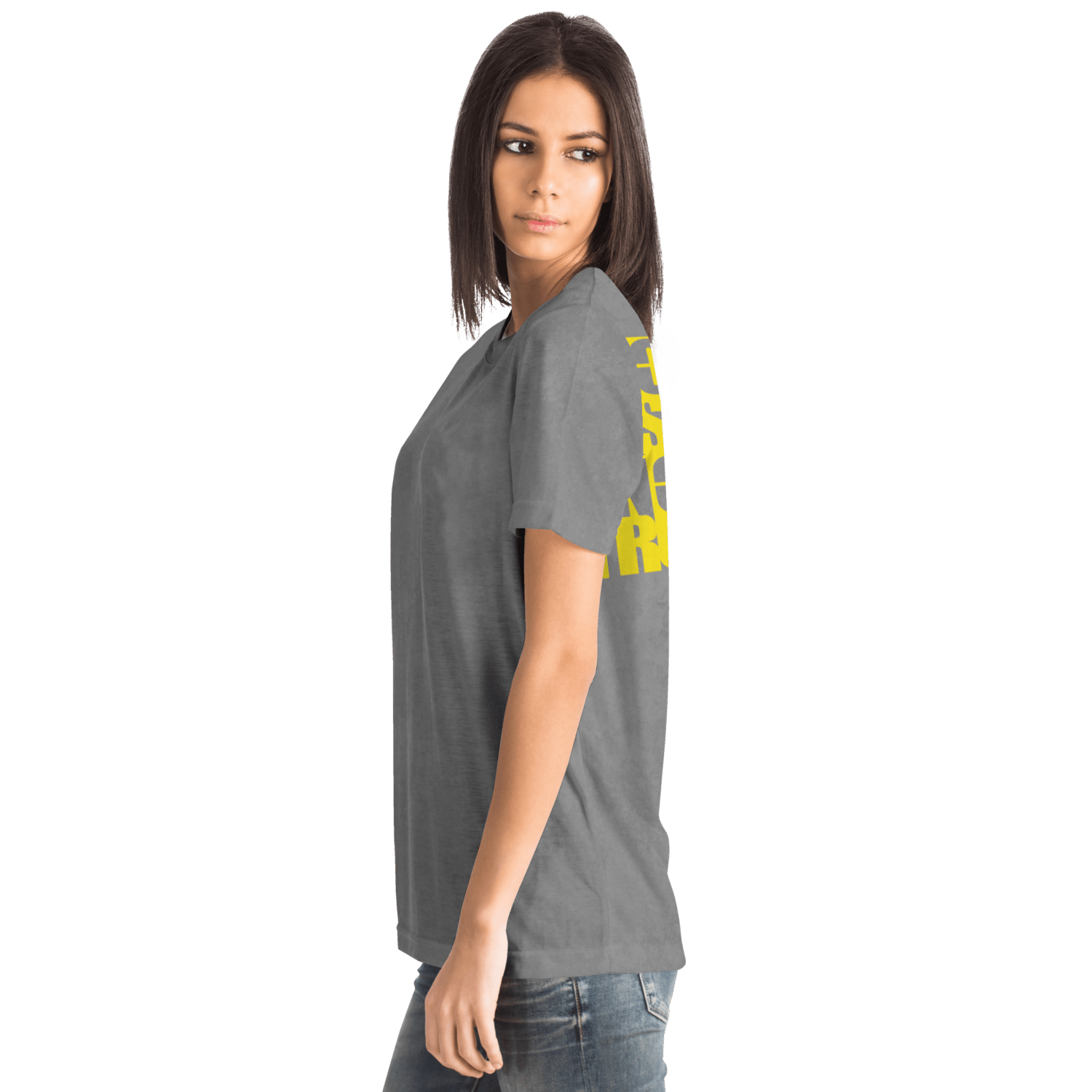 Know/No Jesus-Truth Shirt Gray and Yellow - Sacred Stylz