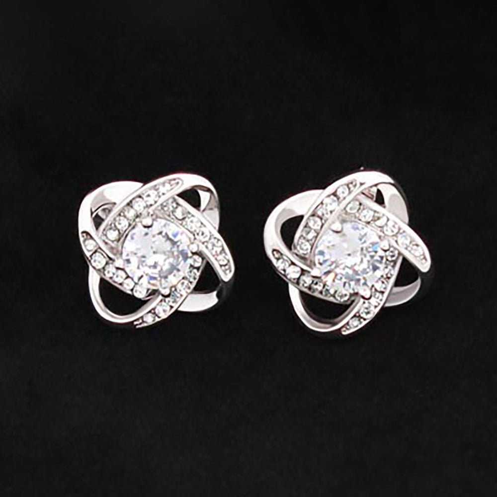 Love Knot Stud Earrings - Sacred Stylz