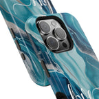 Love Rejoices - Magnetic Tough Phone Case - Bible Verse (Blue Marble) - (Fits Samsung & Apple) - Sacred Stylz