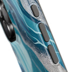 Love Rejoices - Magnetic Tough Phone Case - Bible Verse (Blue Marble) - (Fits Samsung & Apple) - Sacred Stylz
