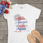Make America Godly Again | Women's Softstyle Tee - Sacred Stylz
