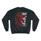 Man of Faith - Champion Sweatshirt - Sacred Stylz