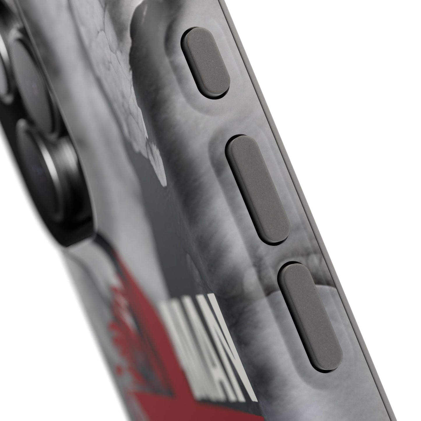 Man of Faith - Impact - Resistant Phone Case - Lion & Cross (Red) - Sacred Stylz