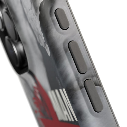 Man of Faith - Impact - Resistant Phone Case - Lion & Cross (Red) - Sacred Stylz