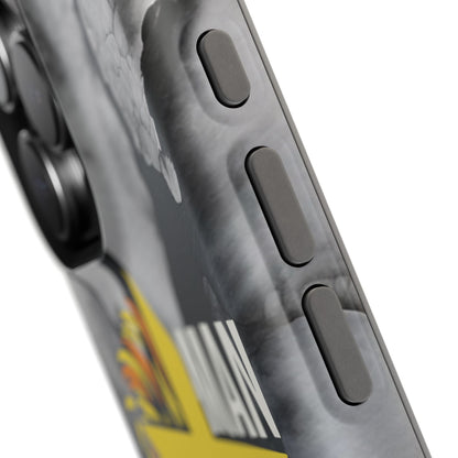 Man of Faith - Impact - Resistant Phone Case - Lion & Cross (Yellow) - Sacred Stylz