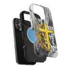 Man of Faith- Magnetic Tough Phone Case - Bible Verse (Gold Lion) - (Fits Samsung & Apple) - Sacred Stylz
