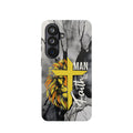 Man of Faith- Magnetic Tough Phone Case - Bible Verse (Gold Lion) - (Fits Samsung & Apple) - Sacred Stylz